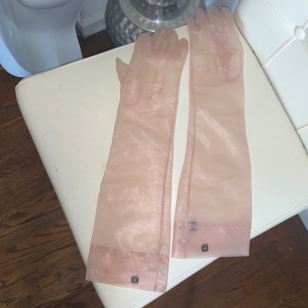 Herve Lager Nylon -silky evning gloves